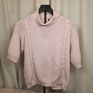 Vintage Jason Maxwell USA Made Cotton Cable Knit Sweater